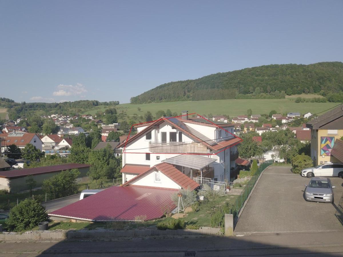 Mueller'S Talblick Apartment Deggingen Exterior foto